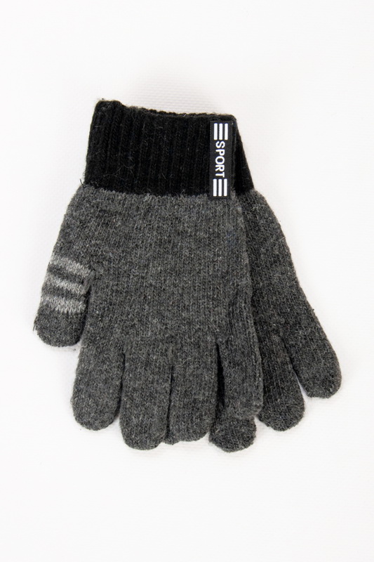 Рукавиці в'язані для хлопчика